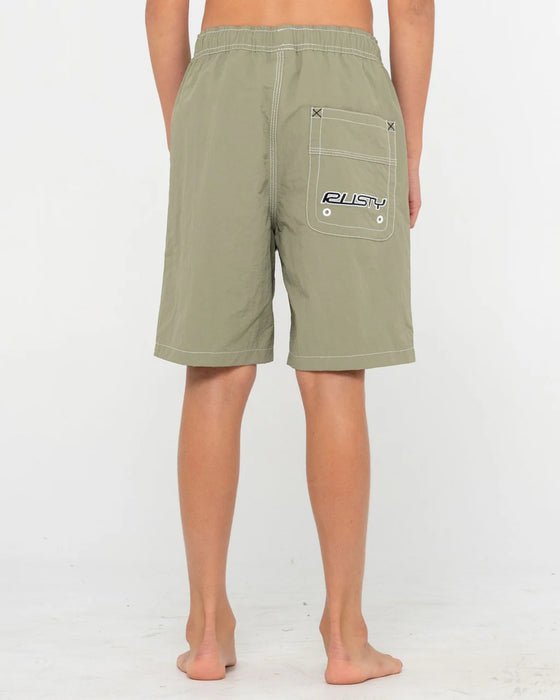 RUSTY - FLIP DADDY BOARDSHORT PUTTY