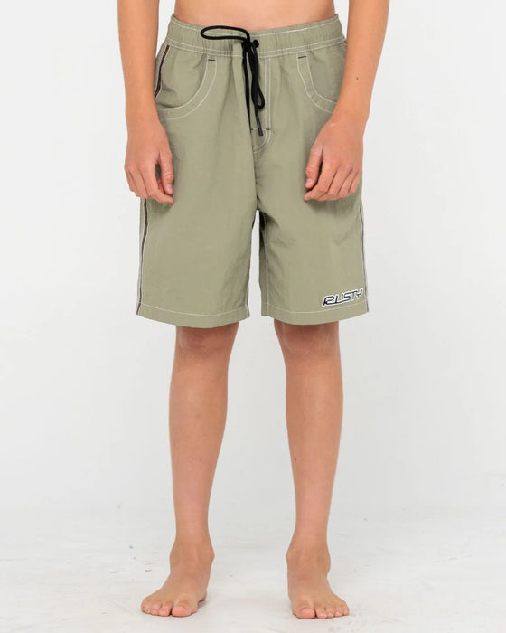 RUSTY - FLIP DADDY BOARDSHORT PUTTY
