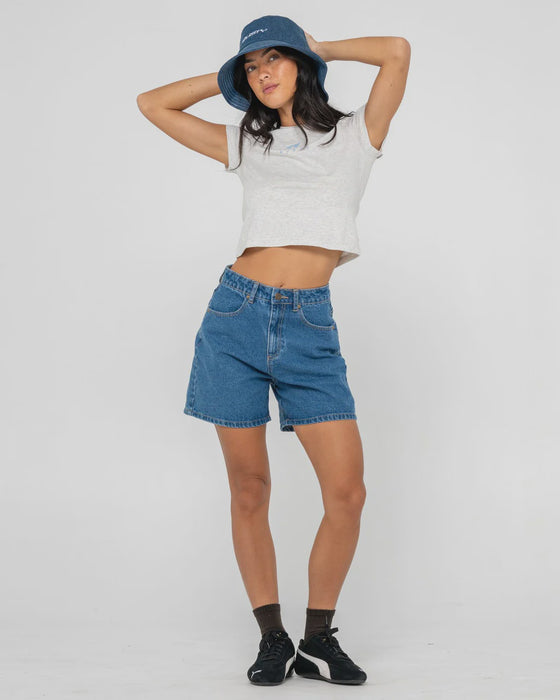 RUSTY - MISS ME DENIM BUCKET HAT YOUTH