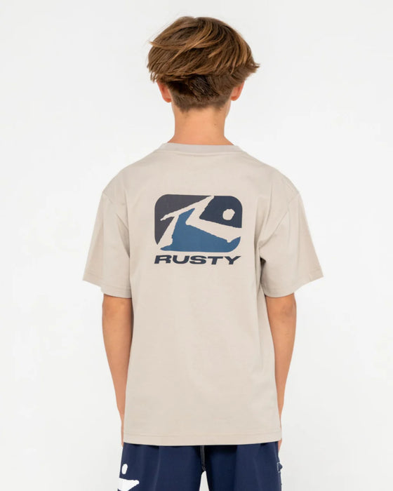 RUSTY - PHENOM SHORT SLEEVE TEE BOYS