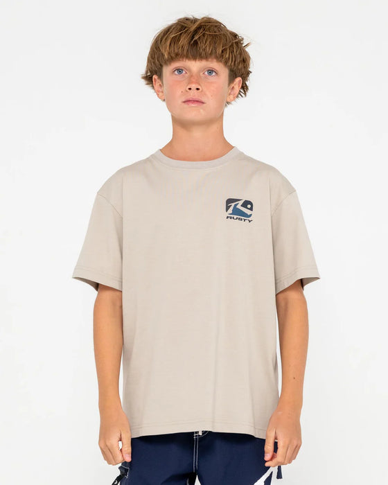 RUSTY - PHENOM SHORT SLEEVE TEE BOYS