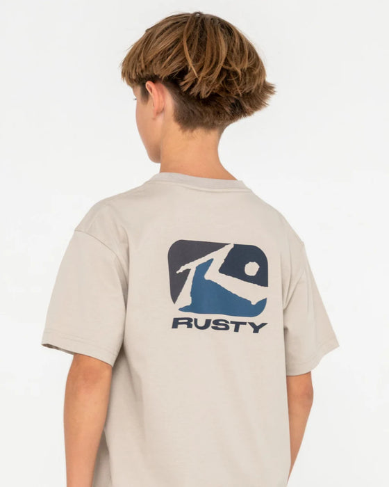 RUSTY - PHENOM SHORT SLEEVE TEE BOYS