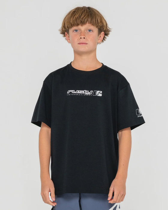 RUSTY - JETSETTER TEE BLACK