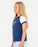RUSTY - RILEY RAGLAN BABY TEE NAVY