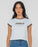 RUSTY - SNAPPER CONTRAST RINGER MINI TEE RETRO BLUE YOUTH