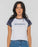 RUSTY - ARCHIVED RAGLAN MINI TEE WHITE YOUTH