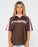 RUSTY - NAPLES CONTRAST OVERSIZED MESH SPORTS JERSEY