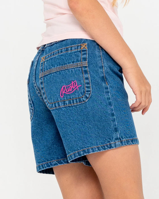 RUSTY - CYPRUS HIGH DENIM SHORT GIRLS