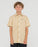RUSTY - DATSUN CHECK SHORT SLEEVE SHIRT LIGHT KHAKI