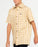 RUSTY - DATSUN CHECK SHORT SLEEVE SHIRT LIGHT KHAKI