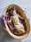 LFOH - NEWCOMER BABY GOWN WHEAT MARLE FRUIT 'N'VEG
