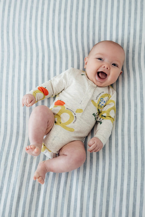 OLIVE AND THE CAPTAIN - MONSIEUR PRETZEL LS BODYSUIT