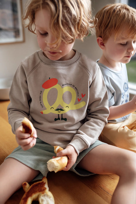 OLIVE AND THE CAPTAIN - MONSIEUR BRETZEL SWEATER