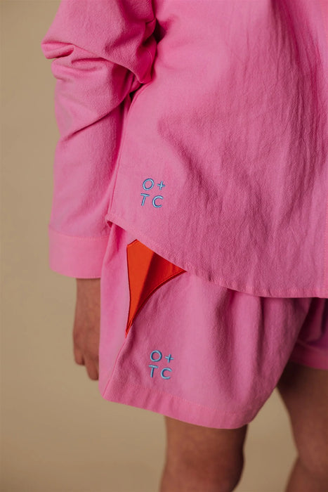 OLIVE AND THE CAPTAIN - HOWDY STAR WIDE SHORTS FLOSS