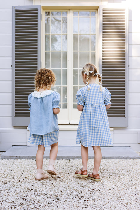 ELMA - LOLA SHORTS BLUEBELL CHECK