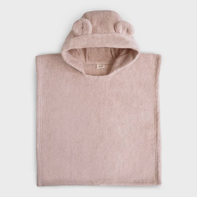 MUSHIE - PONCHO TOWEL BEAR BLUSH