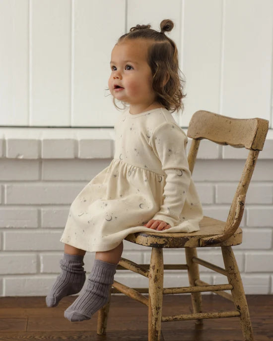 QUINCY MAE - SOCKS SET SLATE + CLOUD