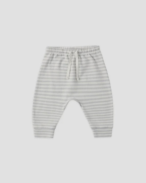 QUINCY MAE - DRAWSTRING PANT CLOUD STRIPE