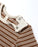 QUINCY MAE - RIBBED BODYSUIT 2PACK CEDAR STRIPE/ACORNS