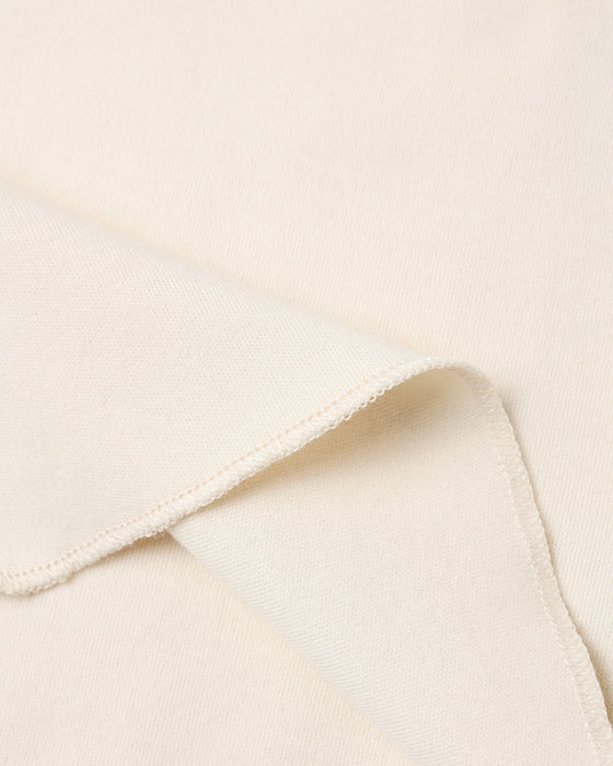 QUINCY MAE - WRAP TOP & FOOTED PANT SET NATURAL