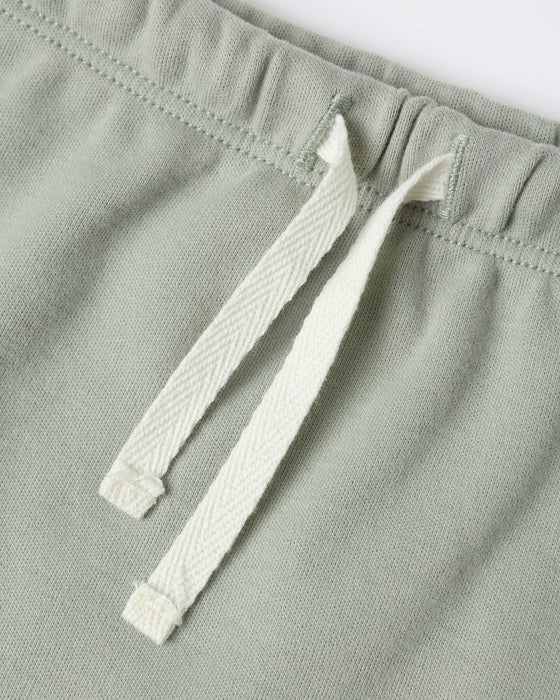 QUINCY MAE - WRAP TOP & FOOTED PANT SET FERN