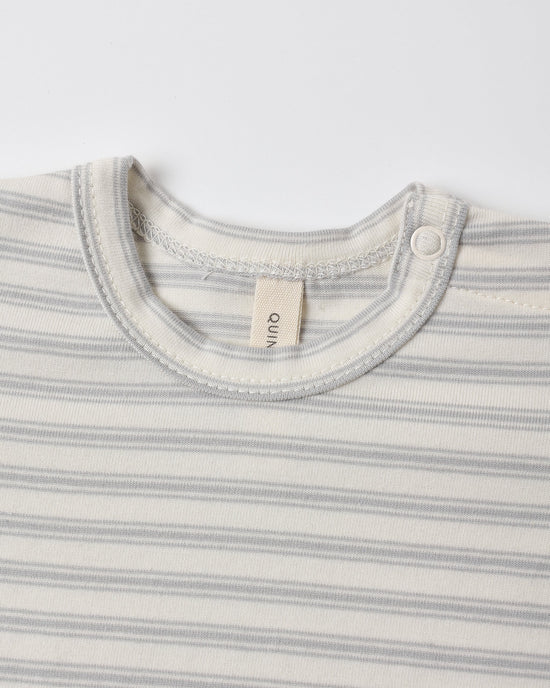 QUINCY MAE - JERSEY BODYSUIT 2 PACK SQUIRREL/CLOUD STRIPE