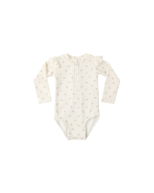 QUINCY MAE - BYRON ONE-PIECE RASHGUARD PETIT FLEUR