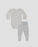 QUINCY MAE - SIDE SNAP BODYSUIT + PANT SET CLOUD