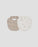 QUINCY MAE - SNAP BIB 2 PACK BUNNIES + ALMOND STRIPE
