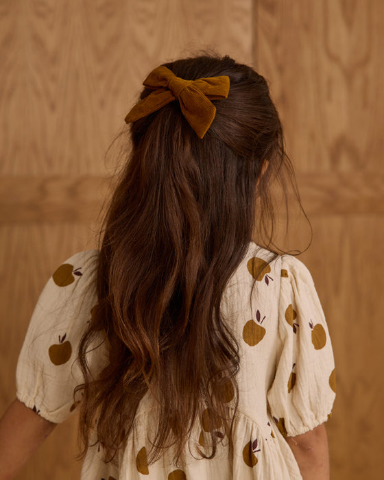 RYLEE + CRU - ROSE DRESS GOLDEN APPLES NATURAL