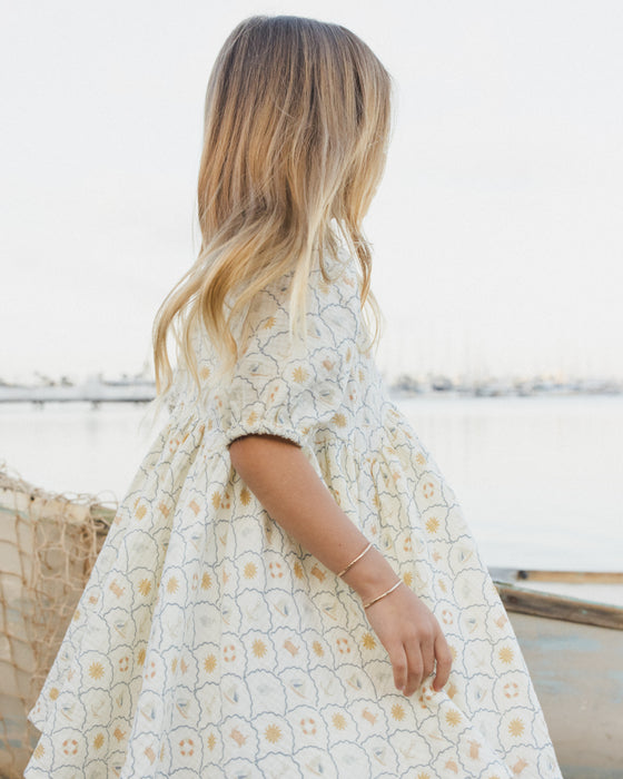 RYLEE + CRU - ROSE DRESS NAUTICAL IVORY