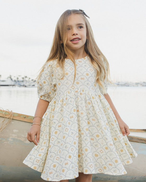 RYLEE + CRU - ROSE DRESS NAUTICAL IVORY