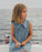 RYLEE + CRU - ADRIA DRESS WASHED BLUE