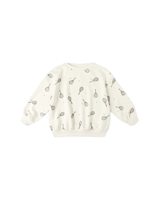 RYLEE + CRU - RELAXED SWEATSHIRT TENNIS