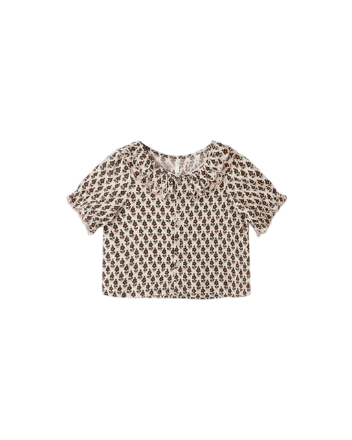 RYLEE + CRU - LIV BLOUSE HARVEST FLORAL