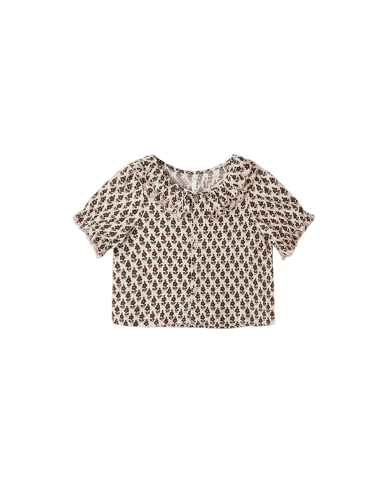 RYLEE + CRU - LIV BLOUSE HARVEST FLORAL