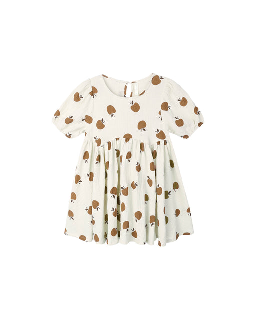 RYLEE + CRU - ROSE DRESS GOLDEN APPLES NATURAL