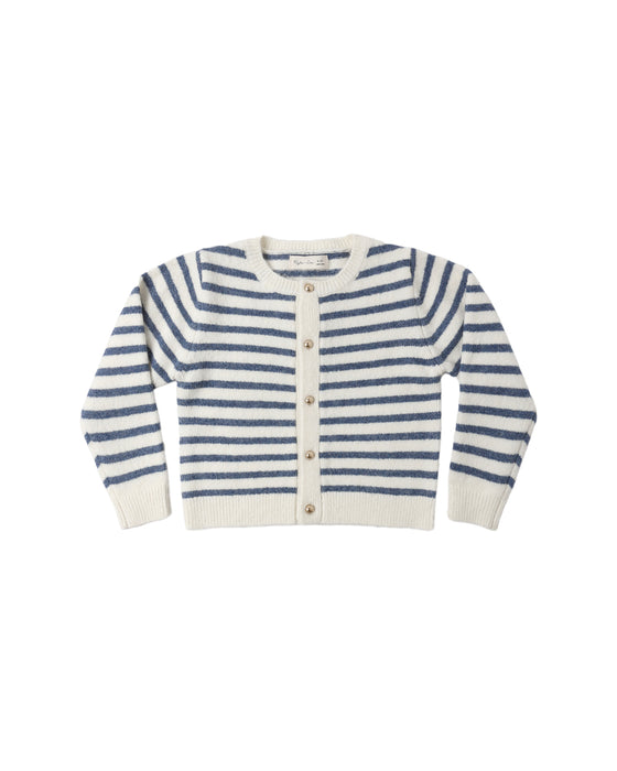 RYLEE + CRU - CLASSIC CARDIGAN MARITIME STRIPE