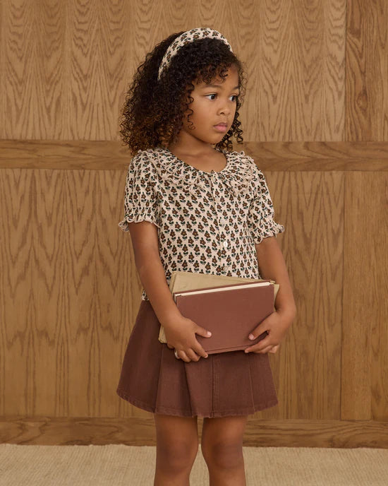 RYLEE + CRU - LIV BLOUSE HARVEST FLORAL