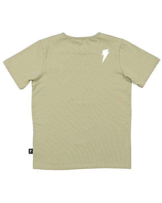 RADICOOL - BOLT LEOPARD TEE KHAKI