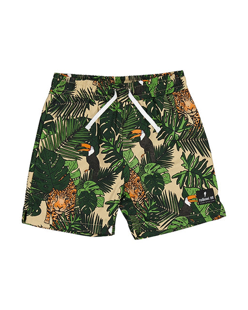 RADICOOL - JUNGLE LEOPARD DRILL SHORT