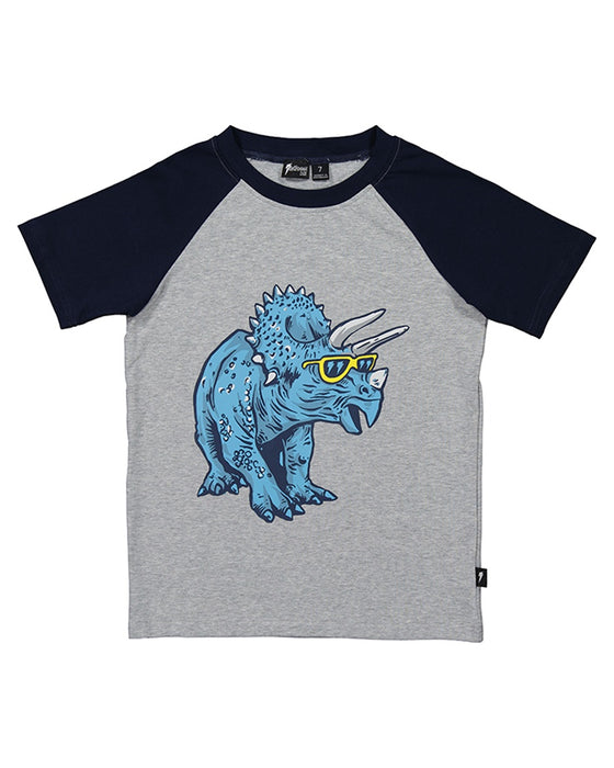 RADICOOL - RAD DINO RAGLAN TEE