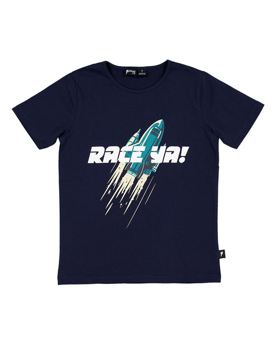 RADICOOL -  RACE YA TEE IN NAVY
