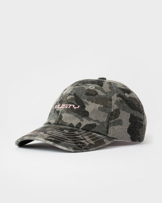 RUSTY - AMMO CAMO 6 PANEL CAP