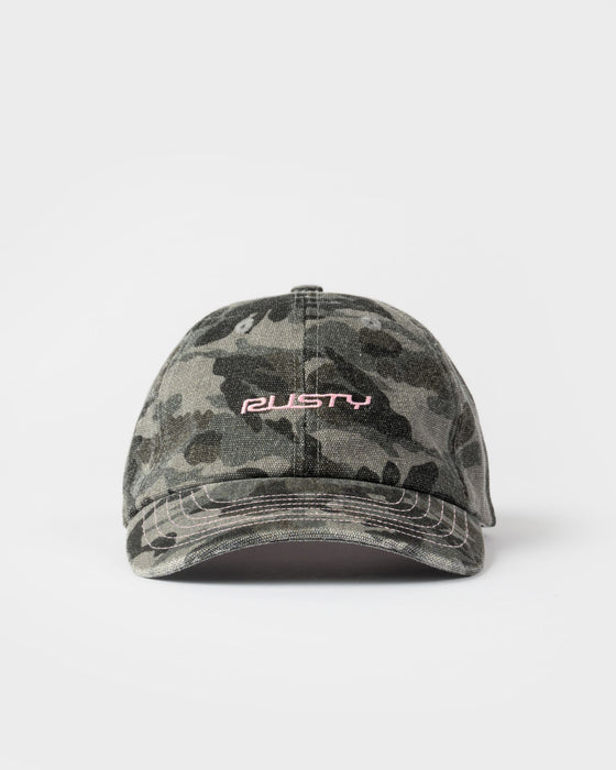 RUSTY - AMMO CAMO 6 PANEL CAP