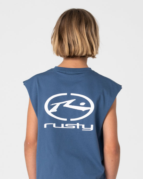 RUSTY - TURBO MUSCLE ALANTIC BLUE