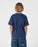 RUSTY - FOUR BY FOUR SHORT SLEEVE TEE DARK BLUE