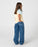 RUSTY - FLIP GIRL LOW RISE JEANS MIDDY BLUE