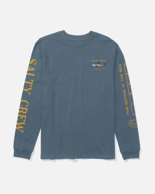 SALTY CREW - BRUCE BOYS LS TEE SLATE