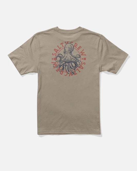 SALTY CREW - TENTACLES BOYS TEE TWIG